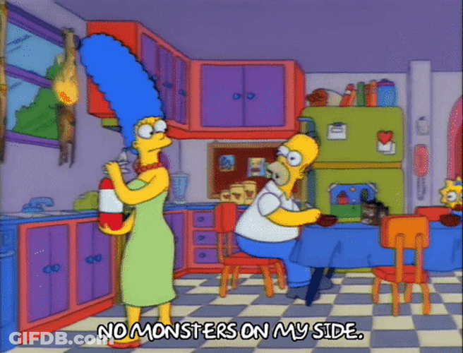 The Simpsons Fire Extinguisher GIF