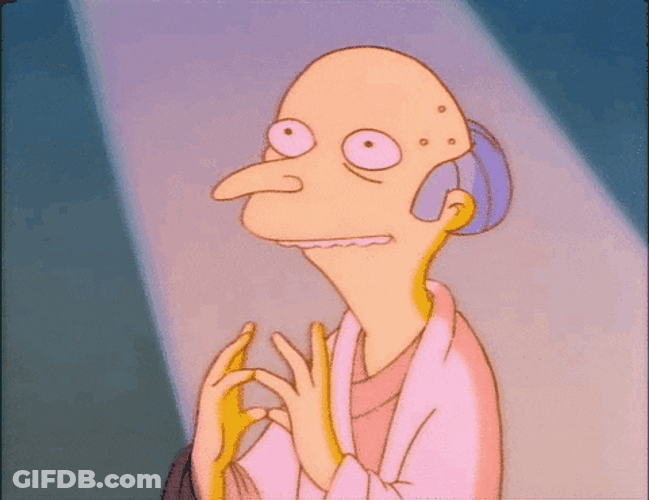 The Simpsons God GIF
