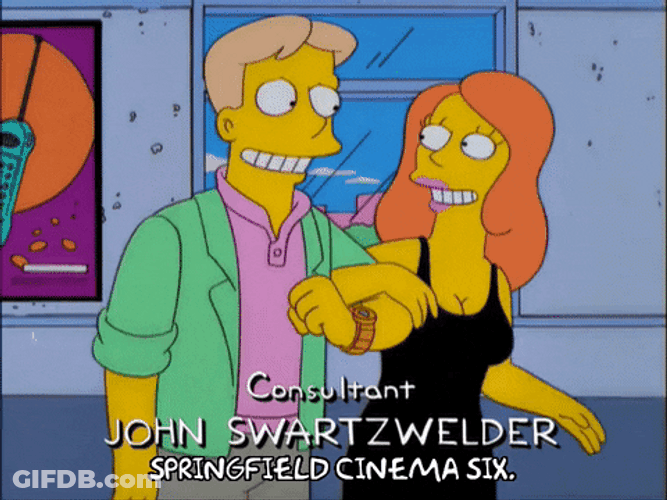 The Simpsons Hot Wife GIF
