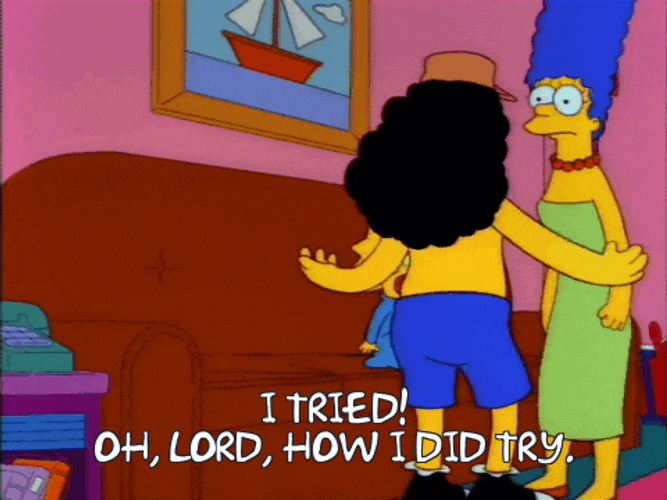 The Simpsons I Tried GIF