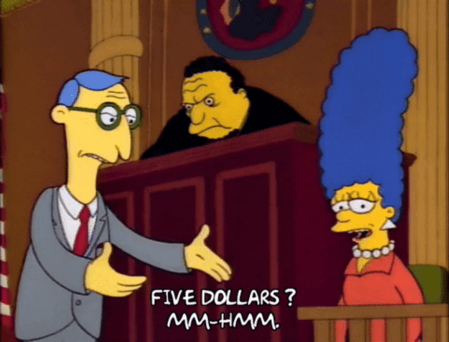 The Simpsons I Want My Two Dollars GIF