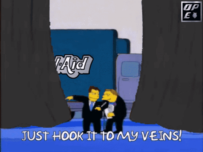 The Simpsons Kool Aid Truck Injection GIF