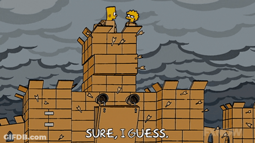 The Simpsons So It Begins GIF
