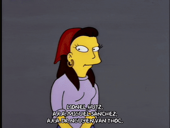 The Simpsons Talks Dr Ruth GIF