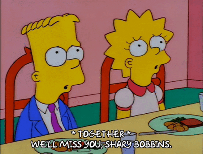 The Simpsons We Will Miss You GIF