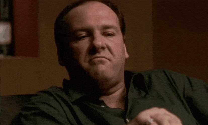 The Sopranos Tony Suprano Death Sign GIF