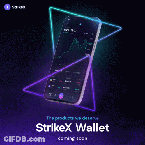 The Start Of Something Special Strike X Wallet Coming Soon Advertisement GIF