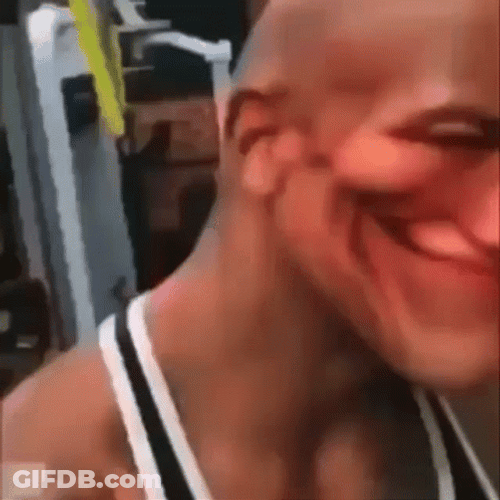 The Sussy Rock Face App Meme GIF
