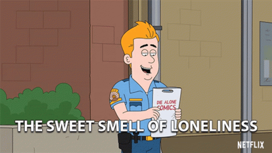 The Sweet Smell Of Loneliness Kevin Crawford GIF