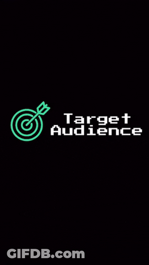 The Target Audience Sign GIF