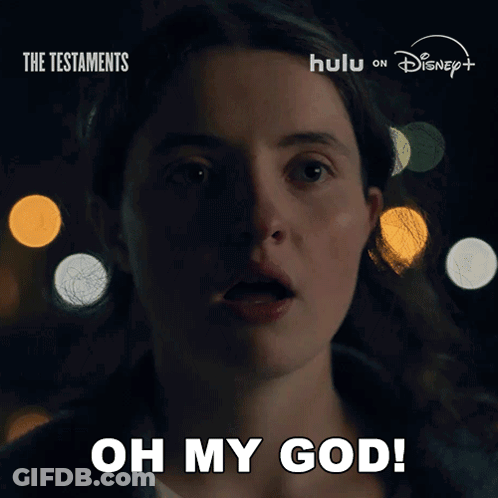 The Testaments Poster Hulu Disney+ GIF