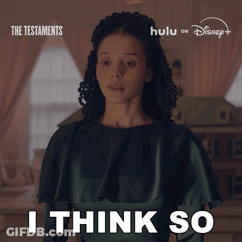 The Testaments Poster Hulu Disney Plus GIF
