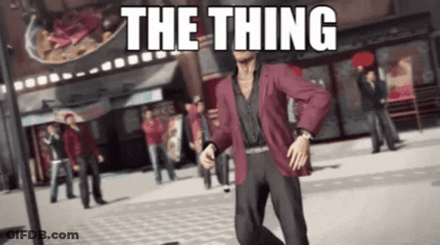 The Thing Akiyama GIF