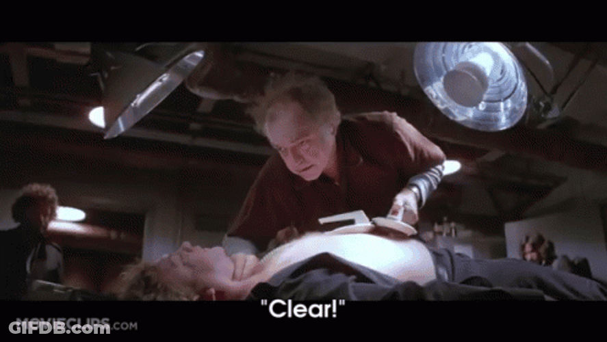 The Thing Being Revived GIF