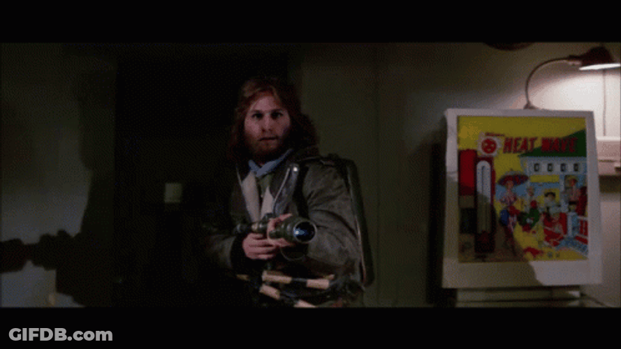 The Thing Firing Gun GIF