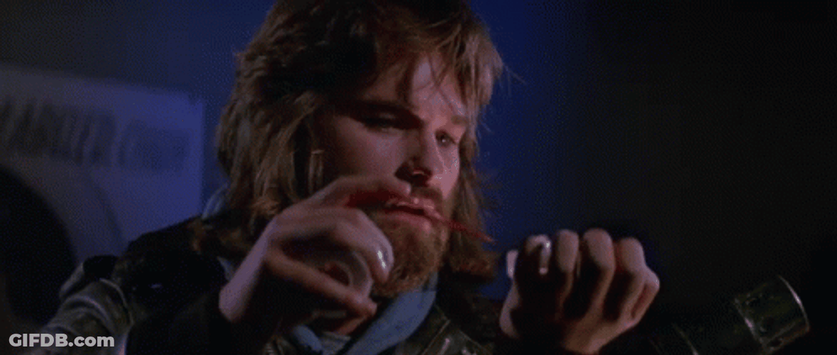 The Thing Macready Trying Something GIF
