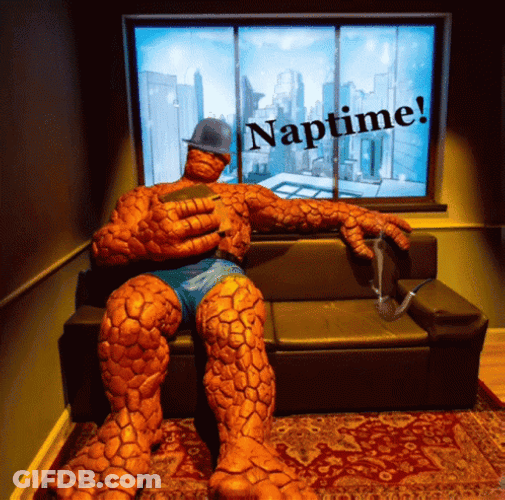 The Thing Naptime GIF