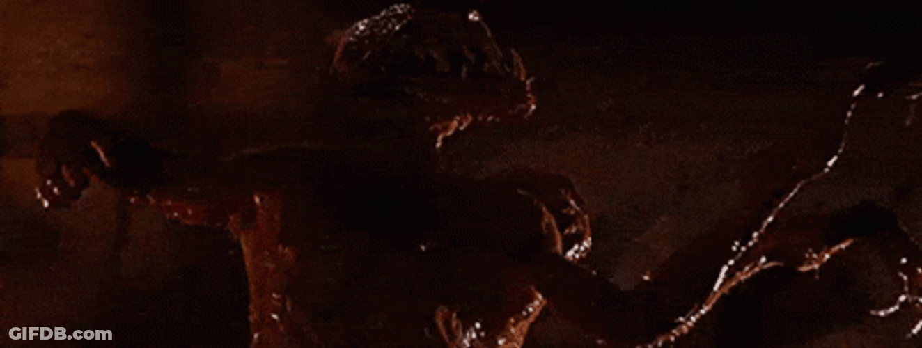 The Thing Slimy Monster GIF