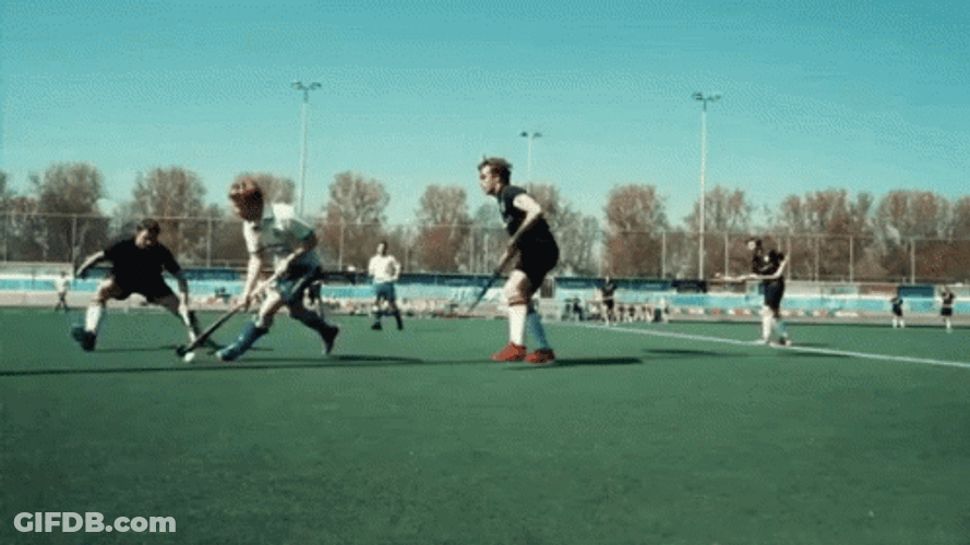 The Three Hockey Player GIF