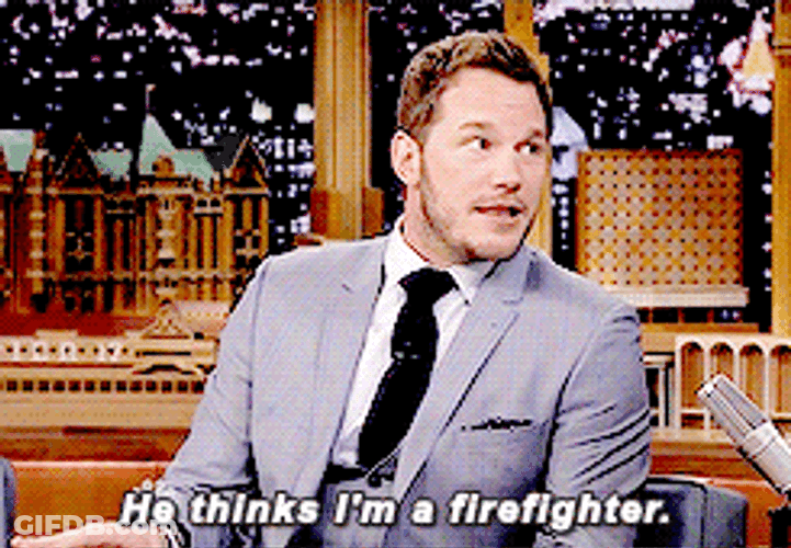 The Tonight Show Chris Pratt Interview GIF