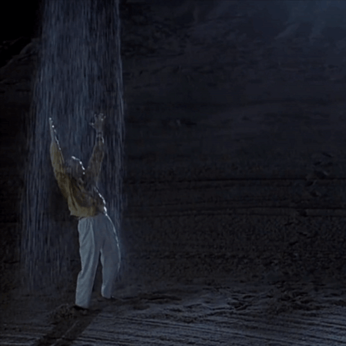 The Truman Show Truman Burbank Got Showered On GIF