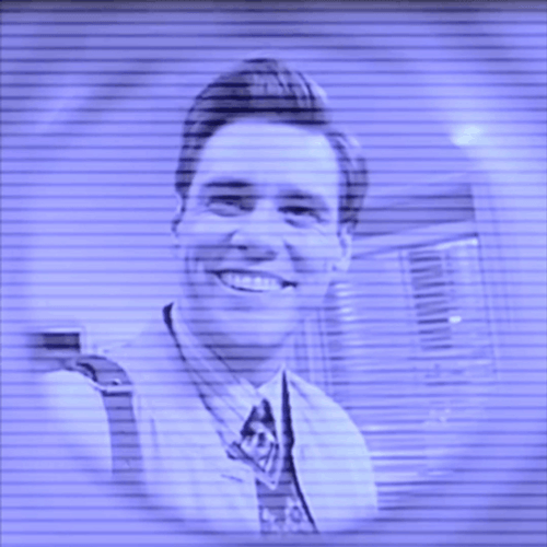 The Truman Show Truman Burbank Smiling On Lense GIF