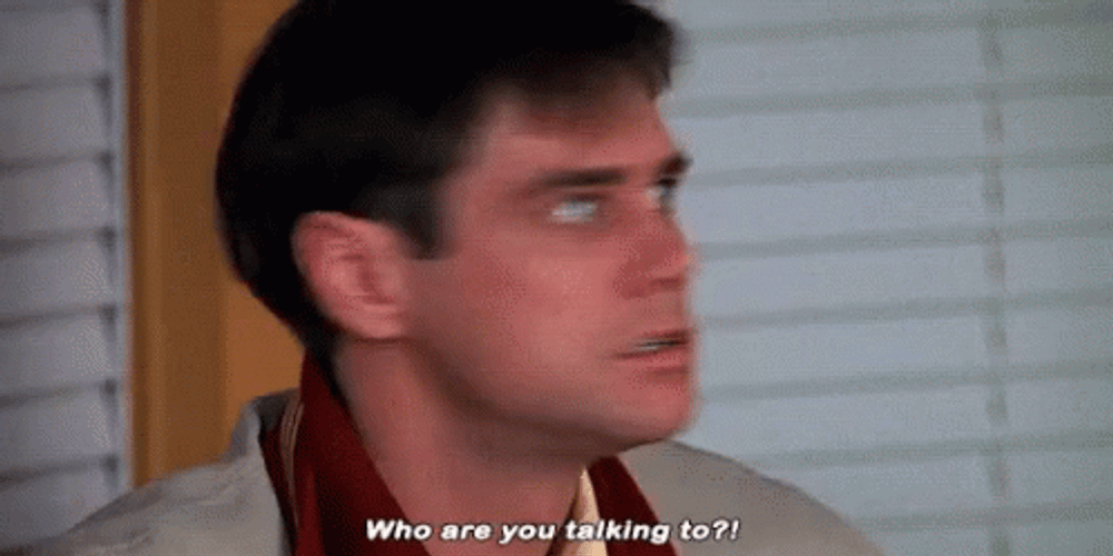 The Truman Show Truman Burbank Who You Talking About GIF