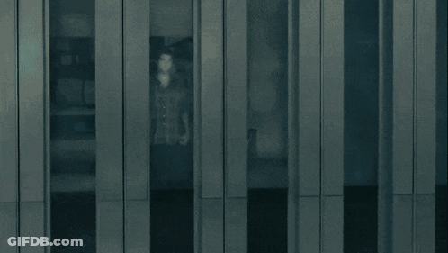 The Twin Towers Of The World Trade Center Are Visible In The Distance Overlooking The Ocean GIF