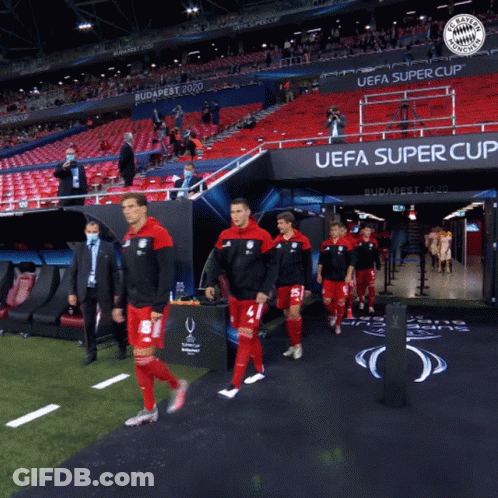 The Uefa Super Cup Is Being Played In Budapest In 2020 GIF