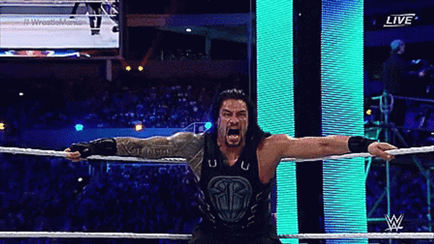 The Undertaker Attacking The Opponent GIF
