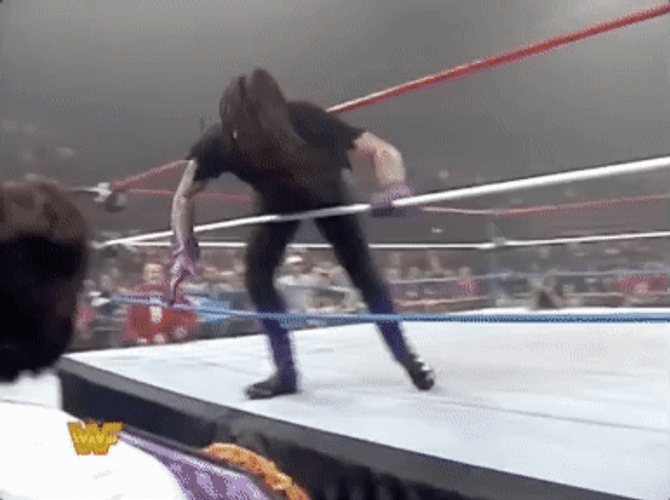 The Undertaker Closing The Coffin GIF