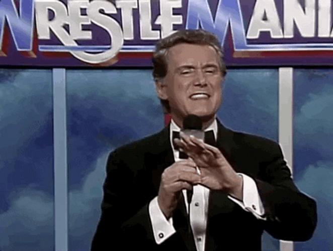 The Undertaker Staring At The Reporter GIF