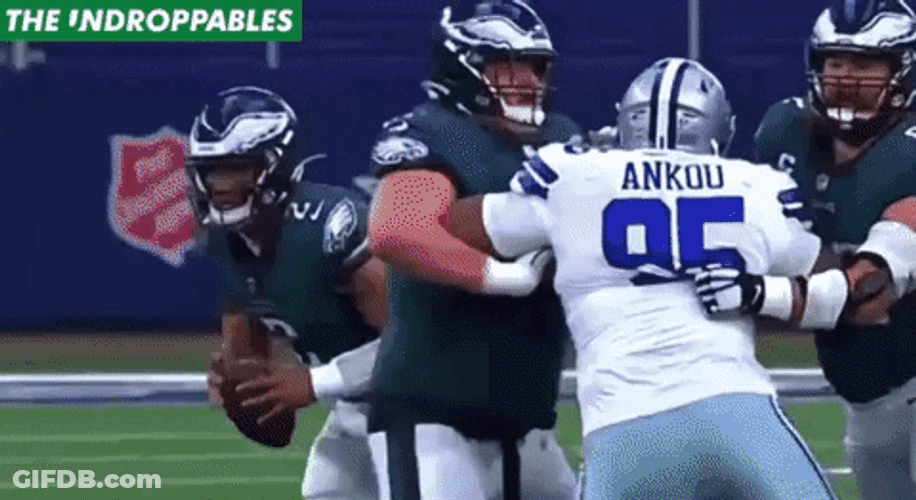 The Unstoppable Jalen Hurts Touchdown GIF