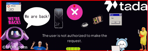 The User Is Not Authorized To Make The Request According To The Ad GIF