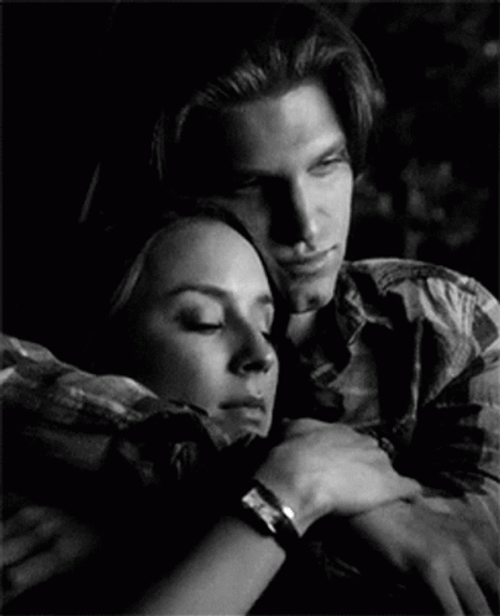 The Vampire Diaries Delena Hot Kiss GIF