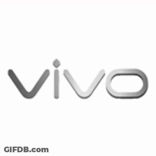 The Vivo Logo Is On A White Background And Looks Like A Car Logo . GIF