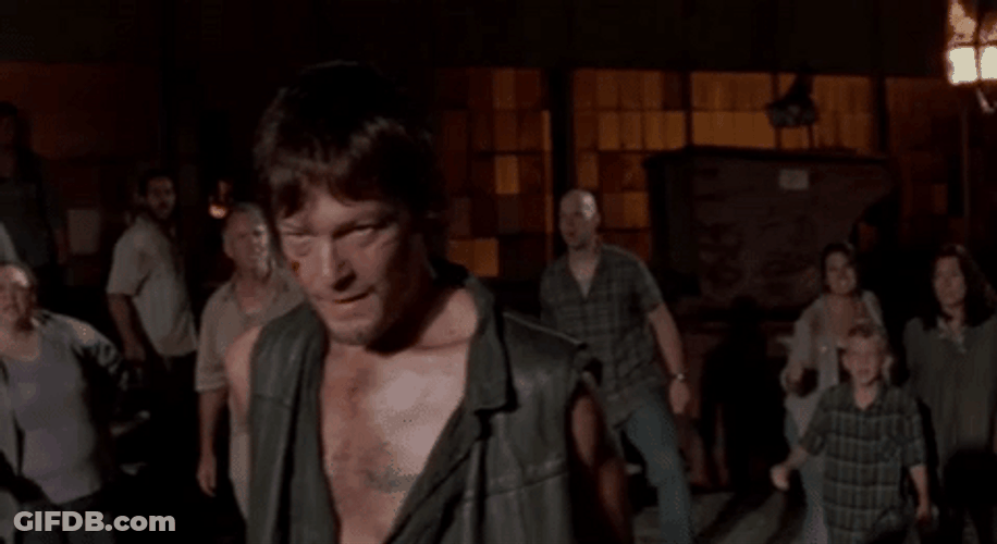 The Walking Dead Daryl Dixon Norman Reedus GIF