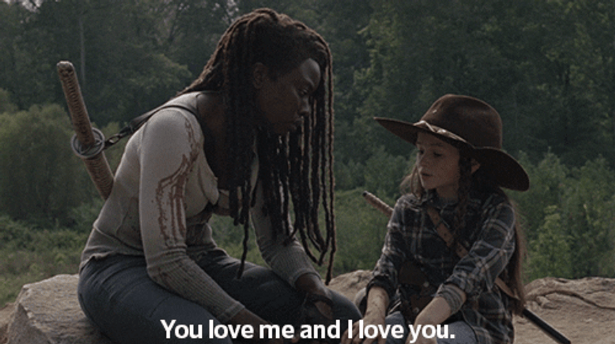 The Walking Dead You Love Me GIF
