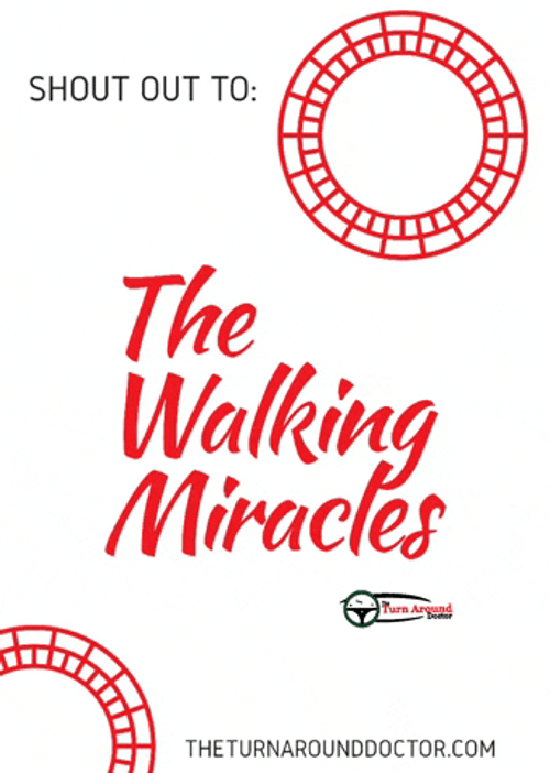 The Walking Miracles Motivational Quotes GIF