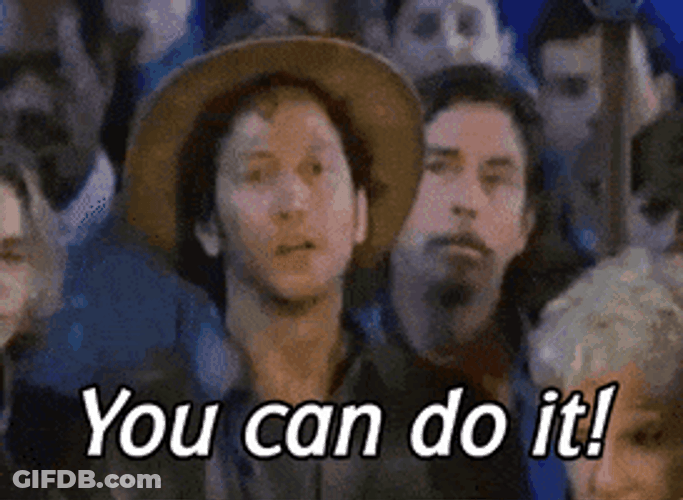 The Waterboy You Can Do It GIF