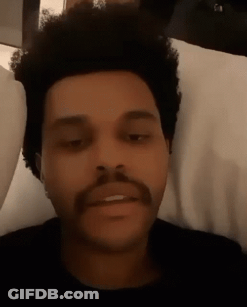 The Weeknd Big Mouth GIF