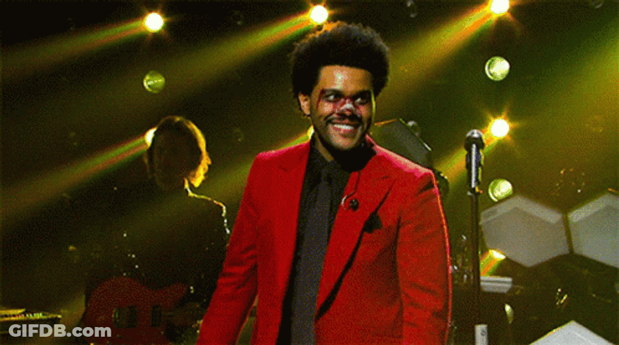 The Weeknd Bow GIF