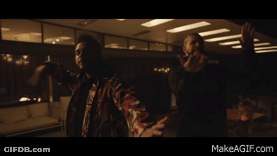 The Weeknd Hand Swirl GIF