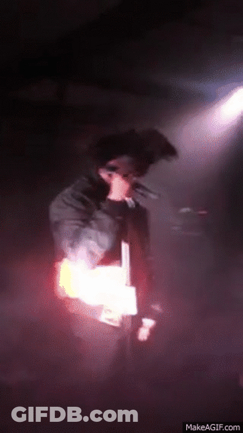 The Weeknd Head Bang GIF
