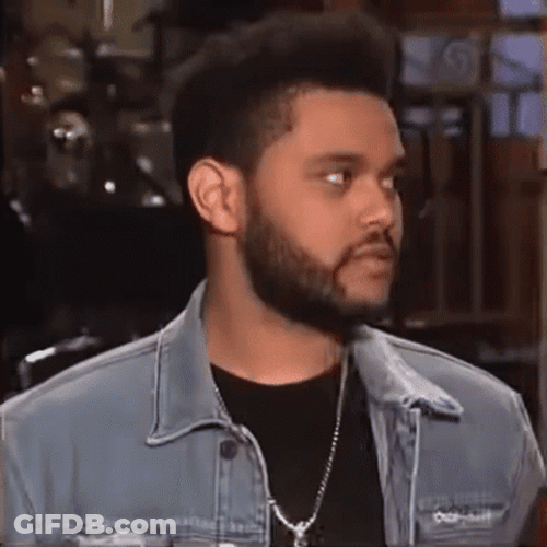 The Weeknd Roll Eyes GIF