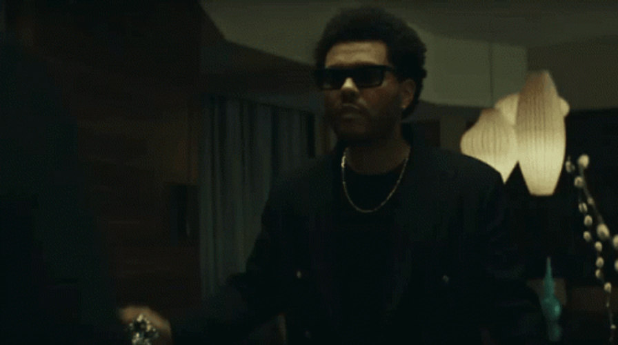The Weeknd Scratch Head GIF