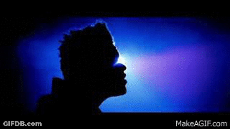 The Weeknd Silhouette GIF