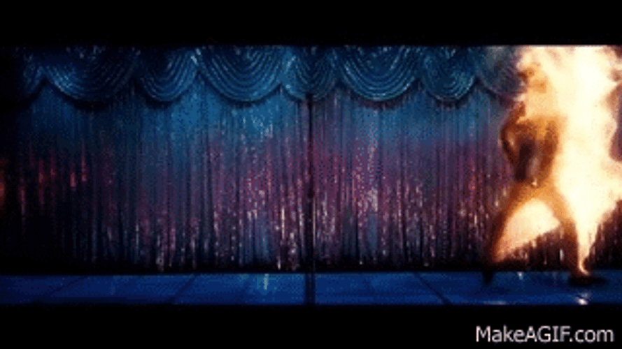The Weeknd Singing On Fire GIF