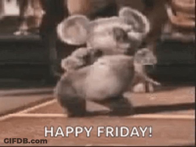 The Wild Nigel Dancing Happy Friday GIF