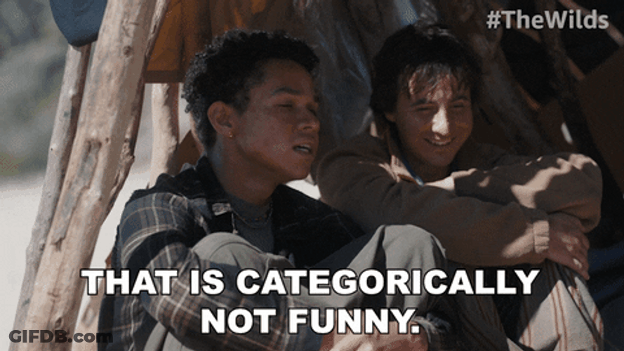 The Wilds Ivan And Josh Cast Away GIF